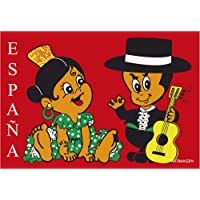 Postal Flamenquillos 16x11 cm.